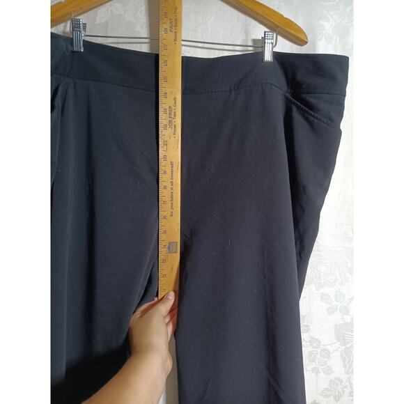 Lane Bryant Pants 28 Black Wide Leg Dress - Picture 5 of 14